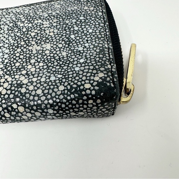 Badgley Mischka Leather Zip Around Wallet - Picture 6 of 7